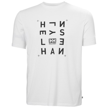Koszulka męska HELLY HANSEN SKOG RECYCLED GRAPHIC T-SHIRT 63082 002