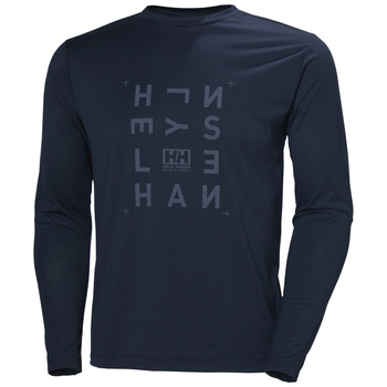 Bluza męska HELLY HANSEN SKOG GRAPHIC LS TEE 63407 597